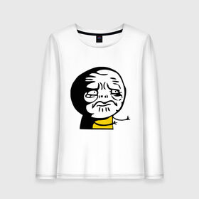 Женский лонгслив хлопок с принтом meme de mentira в городе Новоалтайск, 100% хлопок |  | испанец | ментира