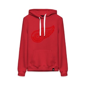 Женская толстовка хлопок Detroit Red Wings Pavel Datsyuk - Павел Дацюк: в городе Новоалтайск, френч-терри, мягкий теплый начес внутри (100% хлопок) | карман-кенгуру, эластичные манжеты и нижняя кромка, капюшон с подкладом и шнурком | нхл