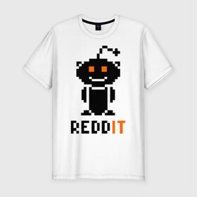 Мужская футболка премиум с принтом reddit в городе Новоалтайск, 92% хлопок, 8% лайкра | приталенный силуэт, круглый вырез ворота, длина до линии бедра, короткий рукав | Тематика изображения на принте: 