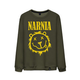 Мужской свитшот хлопок с принтом Narnia в городе Новоалтайск, 100% хлопок |  | Тематика изображения на принте: nirvana | антибренд | музыка | нирвана | рок