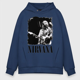 Мужское худи Oversize хлопок с принтом nirvana kurt cobain в городе Новоалтайск, френч-терри — 70% хлопок, 30% полиэстер. Мягкий теплый начес внутри —100% хлопок | боковые карманы, эластичные манжеты и нижняя кромка, капюшон на магнитной кнопке | kurt cobain | nirvana | nirvana kurt cobain | кумиры | курт кобейн | легенд | нирвана | певцы | портреты