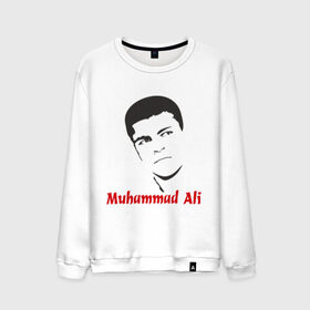 Мужской свитшот хлопок с принтом Muhammad Ali (2) в городе Новоалтайск, 100% хлопок |  | мухаммед али