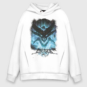 Мужское худи Oversize хлопок с принтом Chelsea Grin в городе Новоалтайск, френч-терри — 70% хлопок, 30% полиэстер. Мягкий теплый начес внутри —100% хлопок | боковые карманы, эластичные манжеты и нижняя кромка, капюшон на магнитной кнопке | chelsea grin | группы | музыкальные группы | рок группы
