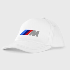 Детская бейсболка с принтом BMW M в городе Новоалтайск, 100% хлопок | классический козырек, металлическая застежка-регулятор размера | Тематика изображения на принте: bmw | joy | toplanding | авто | автобренды | бмв | бэха | логотип бмв