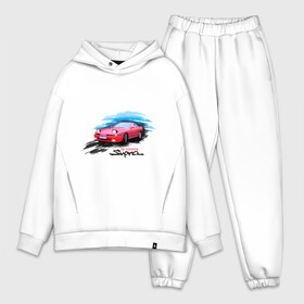 Мужской костюм хлопок OVERSIZE toyota supra красная: в городе Новоалтайск, | | tourer | toyota supra | супра | тойота | японские автомобили