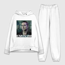Женский костюм хлопок Oversize с принтом постер Eminem в городе Новоалтайск,  |  | eminm | slim shady | еминем | реп | репчик | рэп