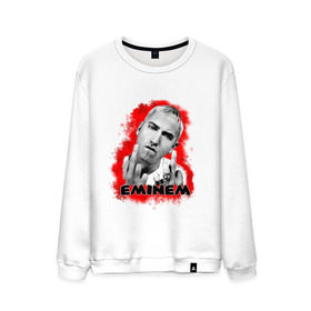 Мужской свитшот хлопок с принтом Eminem blood в городе Новоалтайск, 100% хлопок |  | Тематика изображения на принте: eminm | slim shady | еминем | реп | репчик | рэп