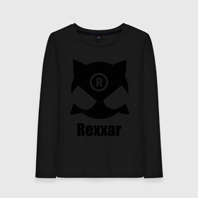 Женский лонгслив хлопок с принтом rexxar в городе Новоалтайск, 100% хлопок |  | dota | dota 2 | dota2 | r | rexxar | дота 2 | игры | рексар