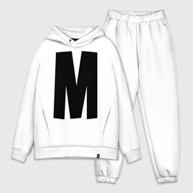 Мужской костюм хлопок OVERSIZE с принтом Мы(М) в городе Новоалтайск,  |  | девушка | для влюбленных | для двоих | любимая | любимый | любовь | мы | отношения | пара | парень | парные | парочка