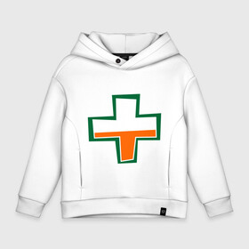 Детское худи Oversize хлопок с принтом TF2 Health в городе Новоалтайск, френч-терри — 70% хлопок, 30% полиэстер. Мягкий теплый начес внутри —100% хлопок | боковые карманы, эластичные манжеты и нижняя кромка, капюшон на магнитной кнопке | team fortress 2 | tf2 health | игры