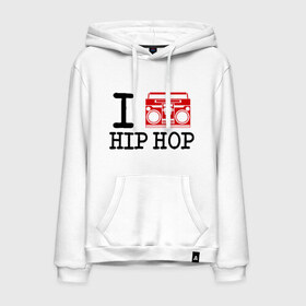 Мужская толстовка хлопок с принтом I boombox hip-hop в городе Новоалтайск, френч-терри, мягкий теплый начес внутри (100% хлопок) | карман-кенгуру, эластичные манжеты и нижняя кромка, капюшон с подкладом и шнурком | Тематика изображения на принте: хип хоп