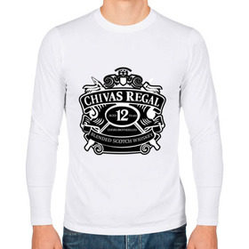 Мужской лонгслив хлопок с принтом Chivas Regal blended scotch в городе Новоалтайск, 100% хлопок |  | club | для барменов | клубные | скотч виски