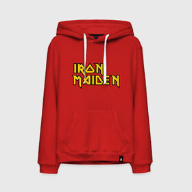 Мужская толстовка хлопок с принтом Iron Maiden в городе Новоалтайск, френч-терри, мягкий теплый начес внутри (100% хлопок) | карман-кенгуру, эластичные манжеты и нижняя кромка, капюшон с подкладом и шнурком | heavy metal | metal | rock | trash metal | метал | металл | рок | рок группа | трэш метал | хеви метал