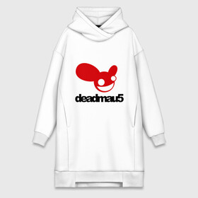 Платье-худи хлопок с принтом DeadMau5. в городе Новоалтайск,  |  | club | deadmaus | клуб | клыбная музыка | мышь | тусить