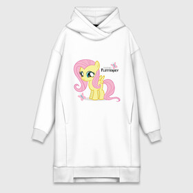 Платье-худи хлопок с принтом Nice Fluttershy в городе Новоалтайск,  |  | fluttershy | nice | nice fluttershy | pony | мой маленький пони | пони