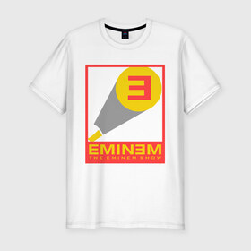 Мужская футболка премиум с принтом The Eminem show в городе Новоалтайск, 92% хлопок, 8% лайкра | приталенный силуэт, круглый вырез ворота, длина до линии бедра, короткий рукав | eminem | зарубежный рэп | музыка | репчик | рэп | эменем | эминем