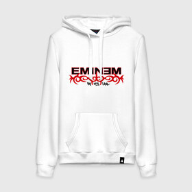 Женская толстовка хлопок с принтом Eminem узор в городе Новоалтайск, френч-терри, мягкий теплый начес внутри (100% хлопок) | карман-кенгуру, эластичные манжеты и нижняя кромка, капюшон с подкладом и шнурком | eminem | зарубежный рэп | музыка | репчик | рэп | эминем