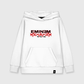 Детская толстовка хлопок с принтом Eminem узор в городе Новоалтайск, 100% хлопок | Круглый горловой вырез, эластичные манжеты, пояс, капюшен | eminem | зарубежный рэп | музыка | репчик | рэп | эминем