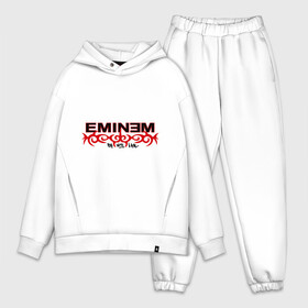 Мужской костюм хлопок OVERSIZE с принтом Eminem узор в городе Новоалтайск,  |  | eminem | зарубежный рэп | музыка | репчик | рэп | эминем