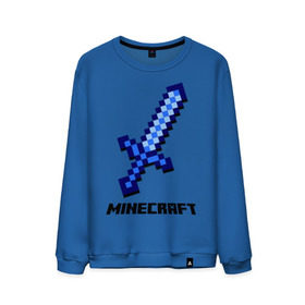 Мужской свитшот хлопок с принтом Меч minecraft в городе Новоалтайск, 100% хлопок |  | boom | minecraft | игры | компьютерные игры | майнкрафт