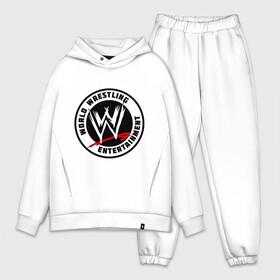 Мужской костюм хлопок OVERSIZE с принтом World wrestling entertainment в городе Новоалтайск,  |  | wrestling | wwe | бои без правил | реслинг | рестлинг | спорт