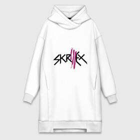 Платье-худи хлопок с принтом Skrillex logo в городе Новоалтайск,  |  | dub step | dubstep | skrilex | skrillex | даб степ | дабстеп | ди джей | диджей | музыка | скриллекс