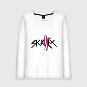 Женский лонгслив хлопок с принтом Skrillex logo в городе Новоалтайск, 100% хлопок |  | dub step | dubstep | skrilex | skrillex | даб степ | дабстеп | ди джей | диджей | музыка | скриллекс