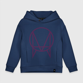Детское худи Oversize хлопок с принтом Skrillex logotype в городе Новоалтайск, френч-терри — 70% хлопок, 30% полиэстер. Мягкий теплый начес внутри —100% хлопок | боковые карманы, эластичные манжеты и нижняя кромка, капюшон на магнитной кнопке | dub step | dubstep | skrilex | skrillex | даб степ | дабстеп | ди джей | диджей | музыка | скриллекс