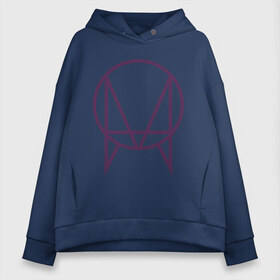 Женское худи Oversize хлопок с принтом Skrillex logotype в городе Новоалтайск, френч-терри — 70% хлопок, 30% полиэстер. Мягкий теплый начес внутри —100% хлопок | боковые карманы, эластичные манжеты и нижняя кромка, капюшон на магнитной кнопке | dub step | dubstep | skrilex | skrillex | даб степ | дабстеп | ди джей | диджей | музыка | скриллекс