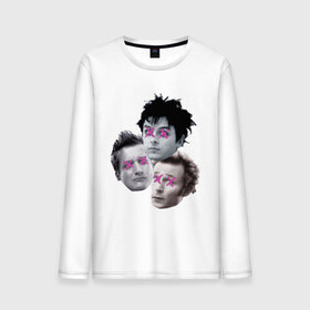Мужской лонгслив хлопок с принтом Green Day wtf в городе Новоалтайск, 100% хлопок |  | green day | rock | грин дэй | группа | музыка | рок группа | солист | участники