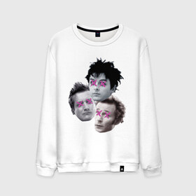 Мужской свитшот хлопок с принтом Green Day wtf в городе Новоалтайск, 100% хлопок |  | green day | rock | грин дэй | группа | музыка | рок группа | солист | участники