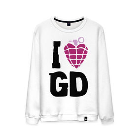 Мужской свитшот хлопок с принтом I love Green Day в городе Новоалтайск, 100% хлопок |  | Тематика изображения на принте: green day | rock | граната | грин дэй | музыка | рок группа | сердце