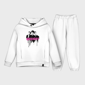Детский костюм хлопок Oversize с принтом The Green Day в городе Новоалтайск,  |  | billie joe armstrong | green day | jason white | mike dirnt | rock | билли джо армстронг | грин дэй | группа | джейсон уайт | майк дёрнт | музыка | рок группа | солист | участники