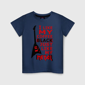 Детская футболка хлопок с принтом Mindless Self Indulgence - Coffee black в городе Новоалтайск, 100% хлопок | круглый вырез горловины, полуприлегающий силуэт, длина до линии бедер | Тематика изображения на принте: metal | rock | метал | музыка | рок