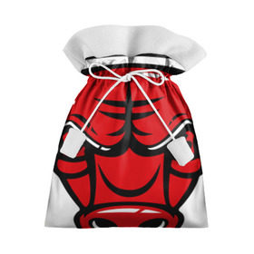 Подарочный 3D мешок с принтом Chicago bulls swag в городе Новоалтайск, 100% полиэстер | Размер: 29*39 см | булс | чикаго