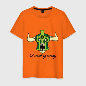 Мужская футболка хлопок с принтом Undying (Dirge) Зомби в городе Новоалтайск, 100% хлопок | прямой крой, круглый вырез горловины, длина до линии бедер, слегка спущенное плечо. | зомби