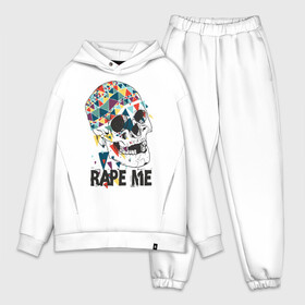 Мужской костюм хлопок OVERSIZE с принтом Rape me в городе Новоалтайск,  |  | kurt kobain | nirvana | курт кобейн | музыкальные группы | нирвана | рок группы