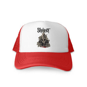 Кепка тракер с сеткой с принтом Slipknot illustration skulls в городе Новоалтайск, трикотажное полотно; задняя часть — сетка | длинный козырек, универсальный размер, пластиковая застежка | metall | punk | rock | slipknot | метал | металл | нью метал | панк | панк рок | рок | слипкнот