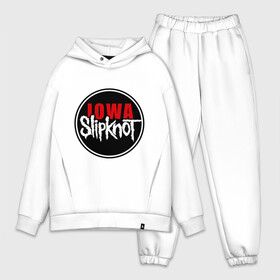 Мужской костюм хлопок OVERSIZE с принтом Slipknot iowa logo в городе Новоалтайск,  |  | metall | punk | rock | slipknot | метал | металл | нью метал | панк | панк рок | рок | слипкнот