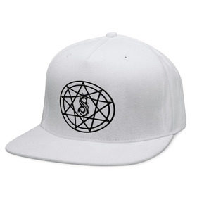 Кепка снепбек с прямым козырьком с принтом Slipknot logo в городе Новоалтайск, хлопок 100% |  | metall | punk | rock | slipknot | метал | металл | нью метал | панк | панк рок | рок | слипкнот