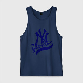 Мужская майка хлопок с принтом NY - Yankees в городе Новоалтайск, 100% хлопок |  | new york yankees | swag | нью йорк янкис | сваг | свэг