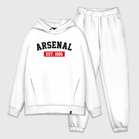 Мужской костюм хлопок OVERSIZE с принтом FC Arsenal Est. 1886 в городе Новоалтайск,  |  | арсенал