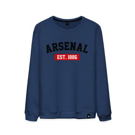 Мужской свитшот хлопок с принтом FC Arsenal Est. 1886 в городе Новоалтайск, 100% хлопок |  | арсенал