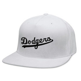 Кепка снепбек с прямым козырьком с принтом Dodgers в городе Новоалтайск, хлопок 100% |  | baseball | dodgers | los angeles dodgers | бейсбол | доджерс | лос анджелес доджерс | спорт