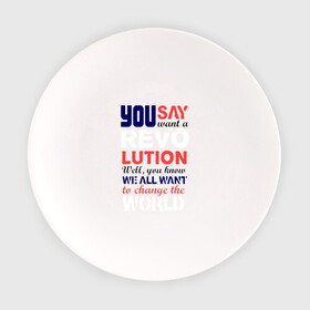 Тарелка с принтом The Beatles Revolution в городе Новоалтайск, фарфор | диаметр - 210 мм
диаметр для нанесения принта - 120 мм | beatles | beatles revolution | the beatles | the beatles revolution