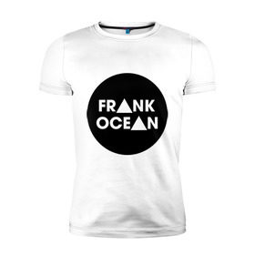 Мужская футболка премиум с принтом Frank Ocean в городе Новоалтайск, 92% хлопок, 8% лайкра | приталенный силуэт, круглый вырез ворота, длина до линии бедра, короткий рукав | frank ocean | swag | сваг | свог | свэг