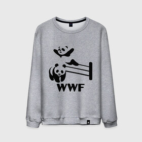 Мужской свитшот хлопок с принтом wwf Wrestling Challenge в городе Новоалтайск, 100% хлопок |  | wrestling challenge | wwf | wwf wrestling challenge
