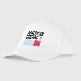 Детская бейсболка с принтом American Dream в городе Новоалтайск, 100% хлопок | классический козырек, металлическая застежка-регулятор размера | swag | swag style | usa | америка | американская мечта | одежда сваг | сваг | сваг стиль | свег | свог | свэг | штаты