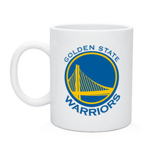 Кружка с принтом Golden state Warriors в городе Новоалтайск, керамика | объем — 330 мл, диаметр — 80 мм. Принт наносится на бока кружки, можно сделать два разных изображения | basketball | golden state warriors | nba | баскетболл | лого баскетбольных клубов | нба
