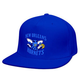 Кепка снепбек с прямым козырьком с принтом New Orleans Hornets в городе Новоалтайск, хлопок 100% |  | basketball | nba | баскетболл | лого баскетбольных клубов | нба | новый орлеан